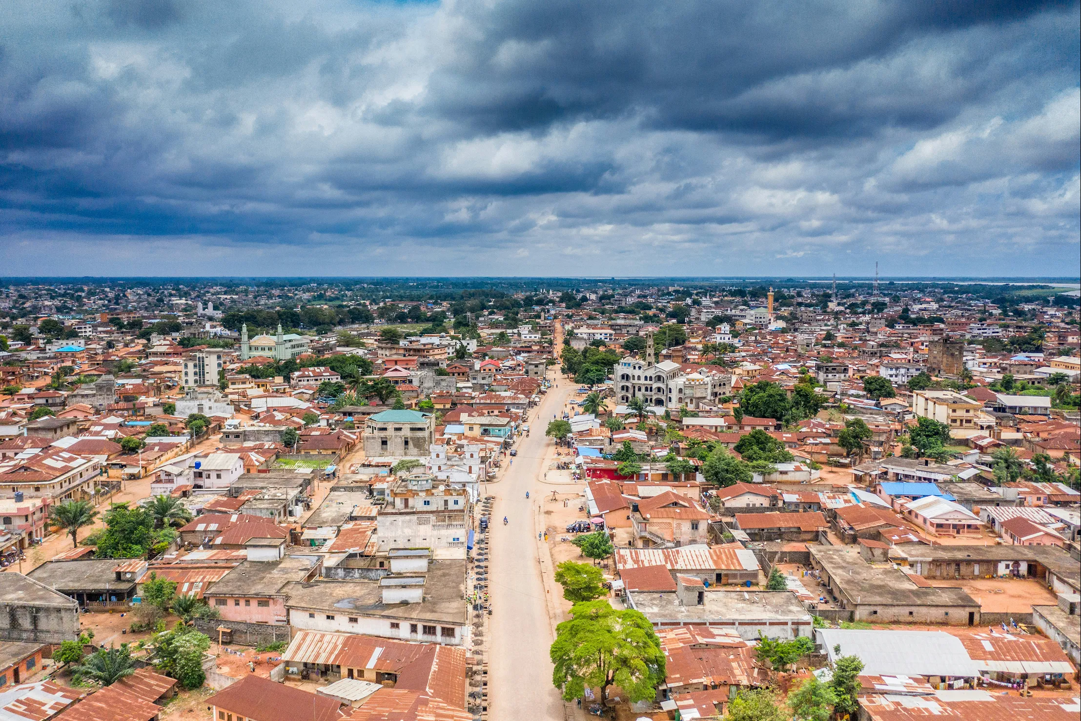 Scenic view of Benin — travel eSIM data packages