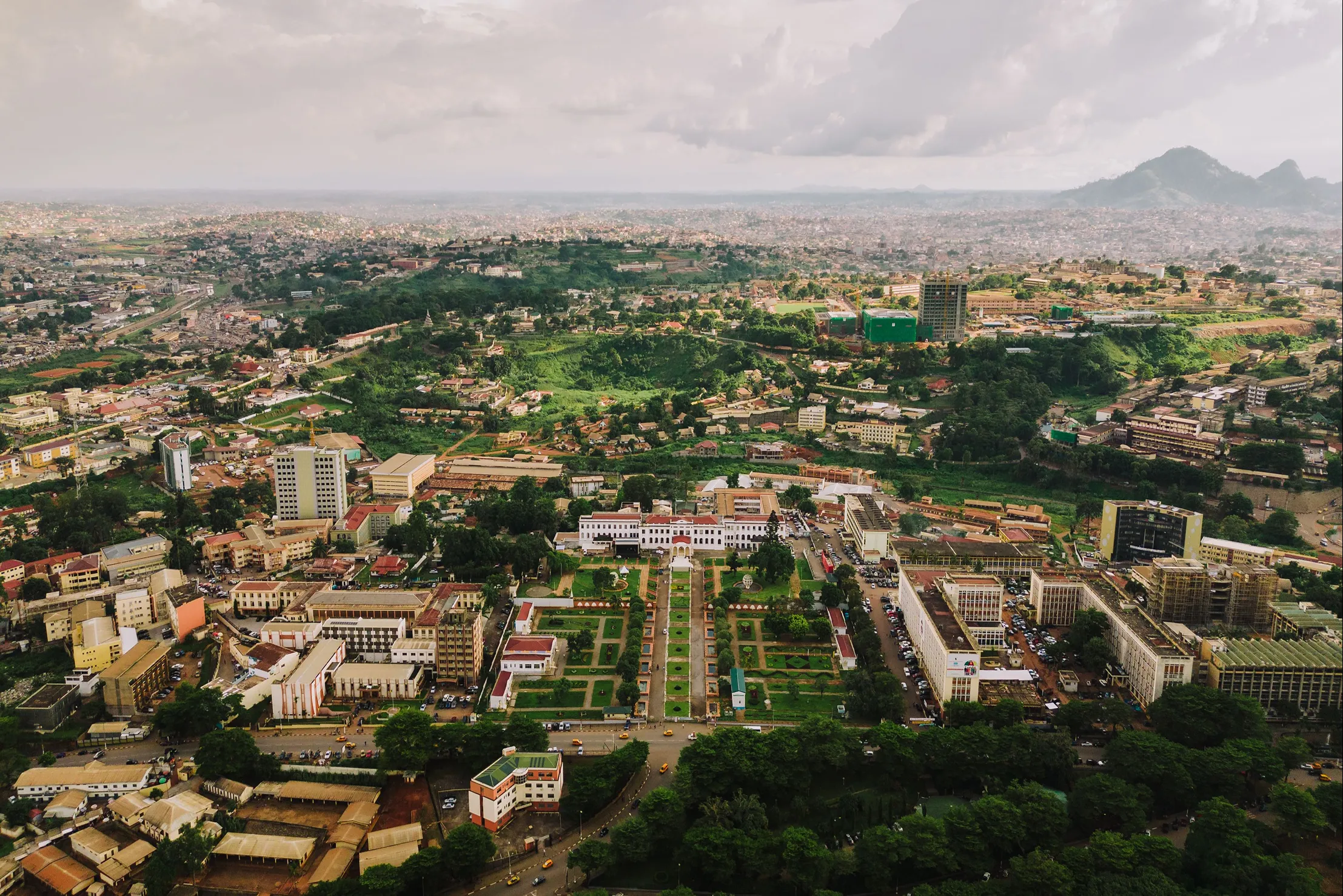 Vue de Cameroun — forfaits de données eSIM de voyage