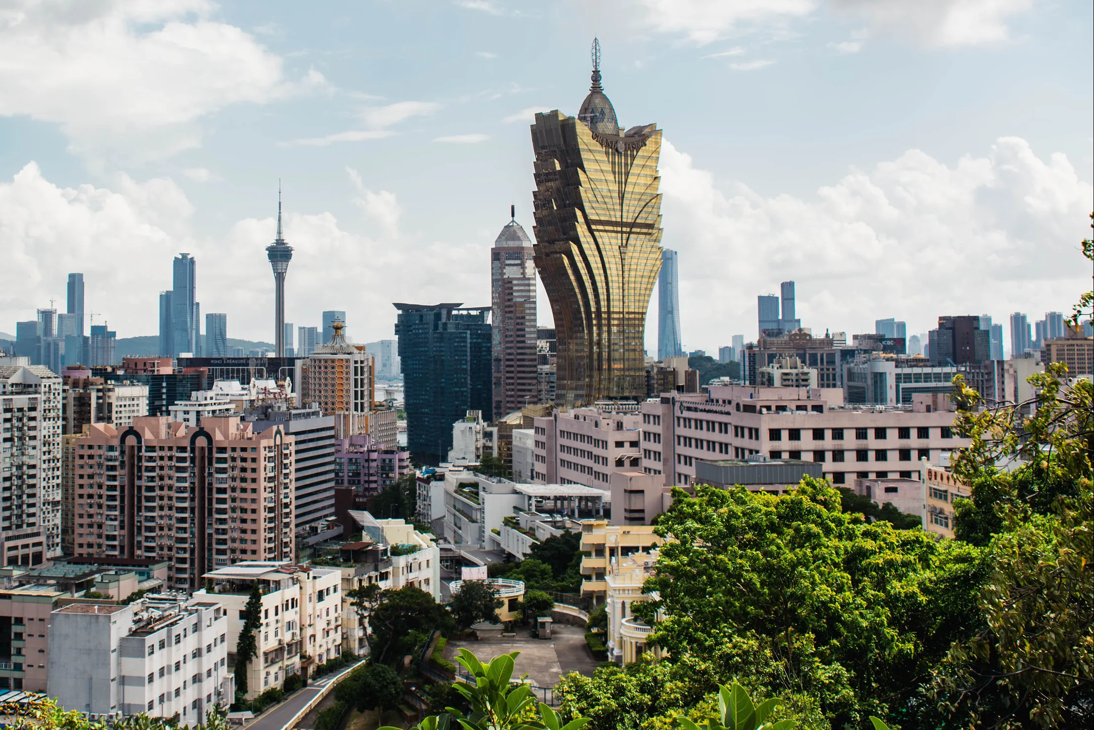 Vue de R.A.S. chinoise de Macao — forfaits de données eSIM de voyage